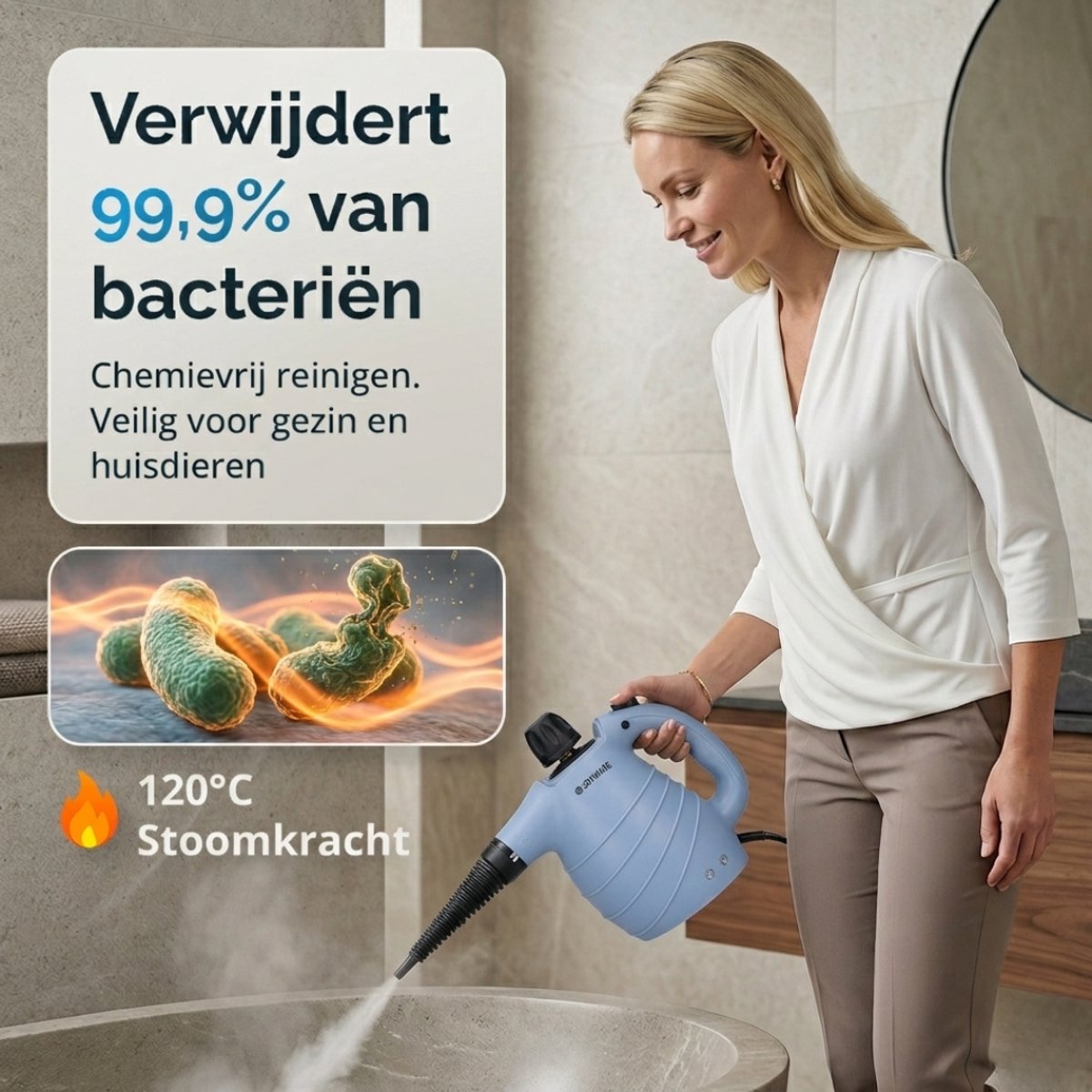 Joyware 13-in-1 Stoomreiniger S1 thumbnail 3
