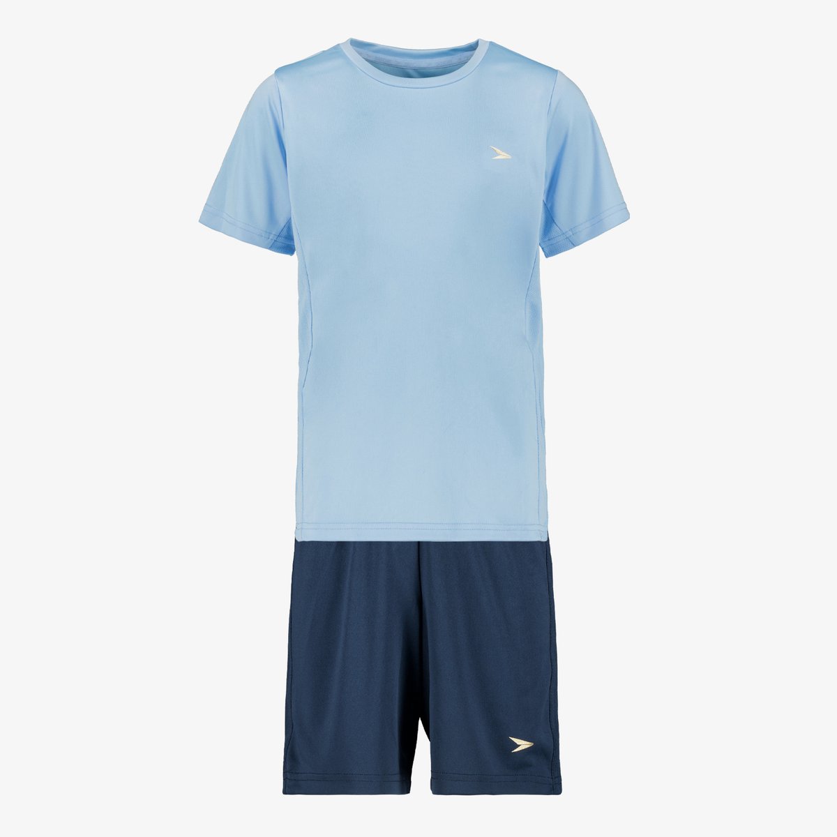 Dutchy tweedelig kinder sport set blauw - Maat 140