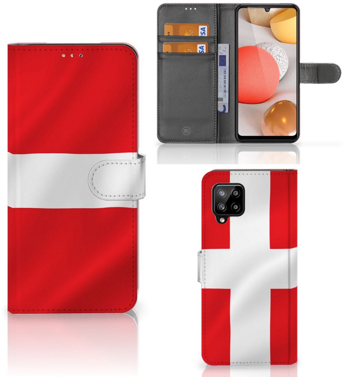 Samsung Galaxy A42 5G Bookstyle Case Denemarken