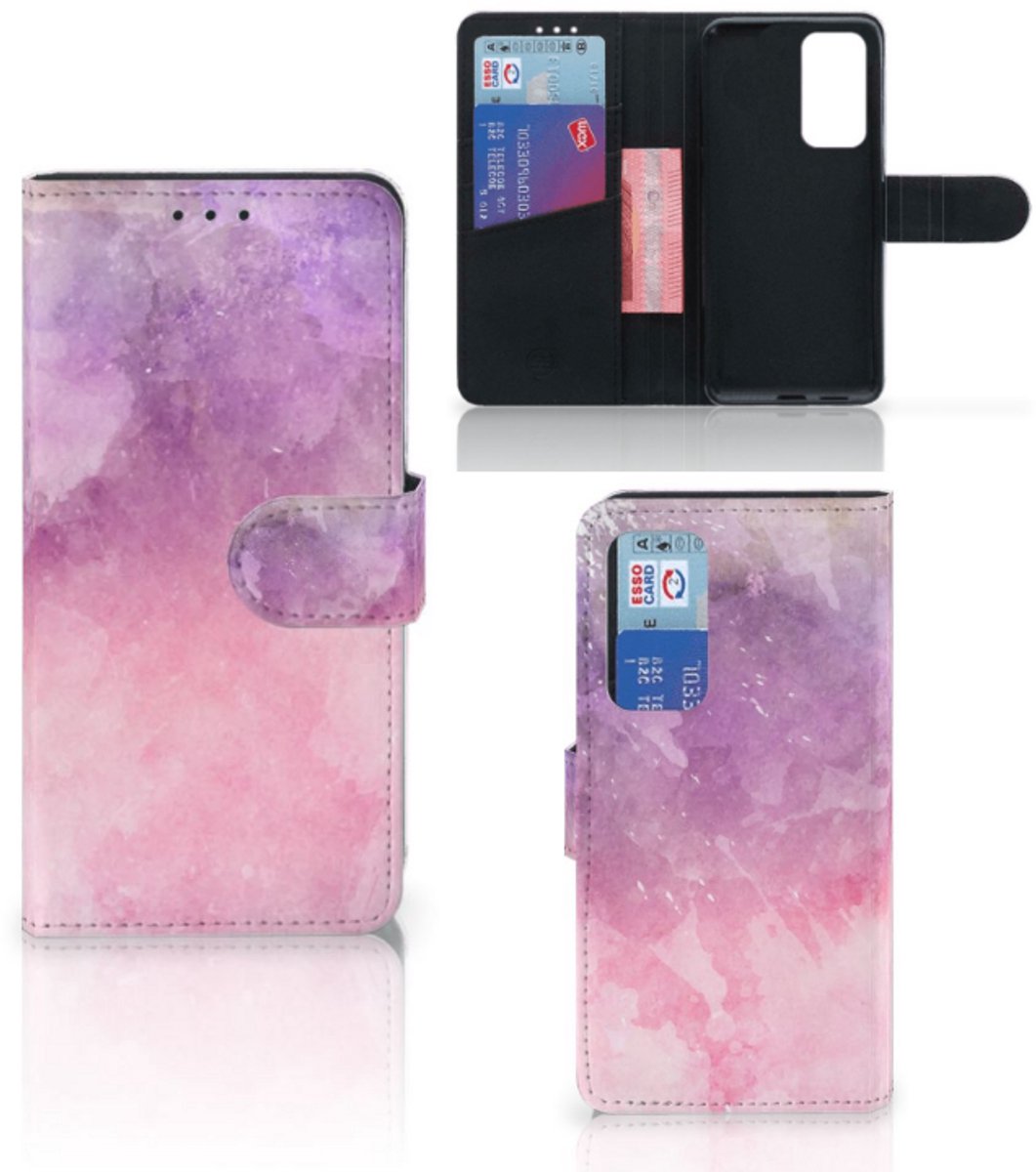 Hoesje Huawei P40 Pink Purple Paint