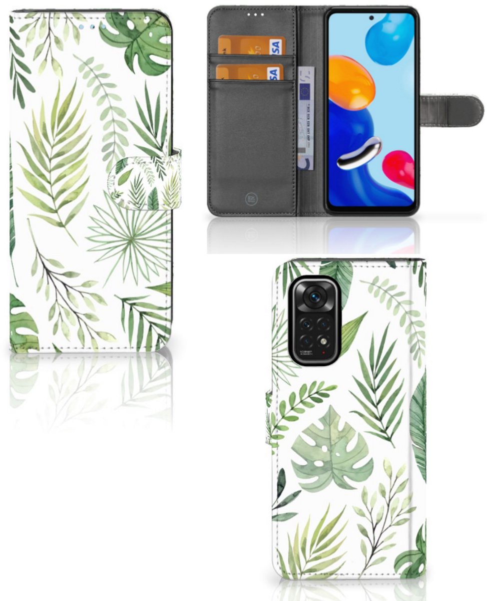 Xiaomi Redmi Note 11/11S Hoesje Leaves