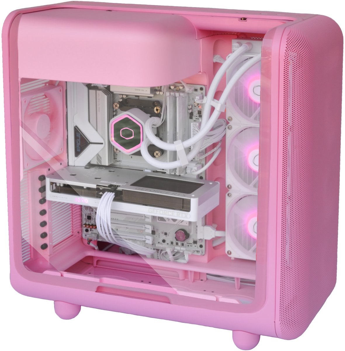 peta Strawberry Milk GamePC - AMD Ryzen 7 8700F - 16GB DDR5 - 1.0TB SSD - Nvidia GeForce RTX5060 8GB - WiFi - Windows 11 Pro