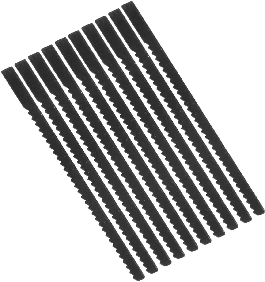 Mini Jigsaw Blade Set van 10 Stuks voor Hobbymatig en Professioneel Zaagwerk, Ideaal voor Thuis en Werkplaats