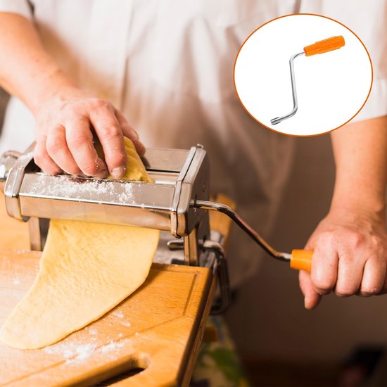 Vervangende Handgreep - Reserve Slinger - Zelfgemaakte Pasta - Universele Compatibiliteit - Oranje — afbeelding 2