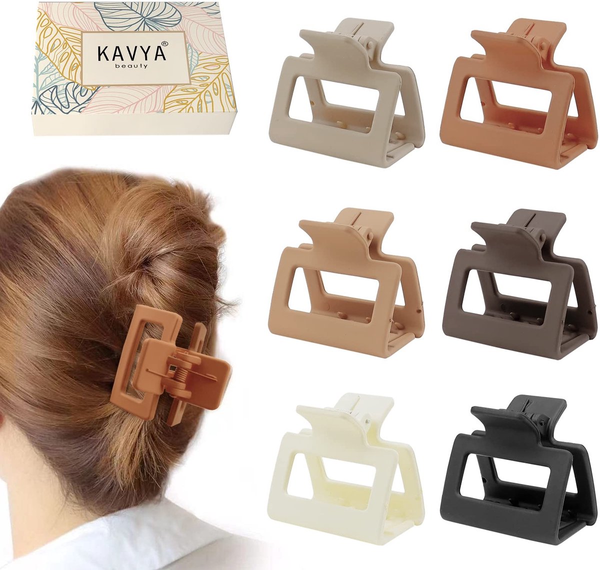 Cosensi - Haarspelden - Kleine Haarclips - Non-slip - Matte Kleur - Haaraccessoires voor Vrouwen - Geschikt voor Fijn en Medium Haar