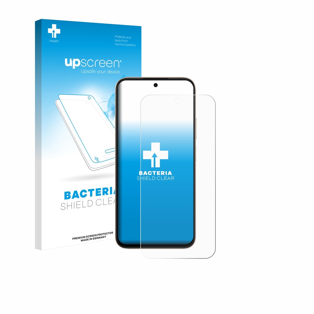 upscreen - Screenprotector voor Oppo A6t - Folie Beschermfolie transparant antibacterieel