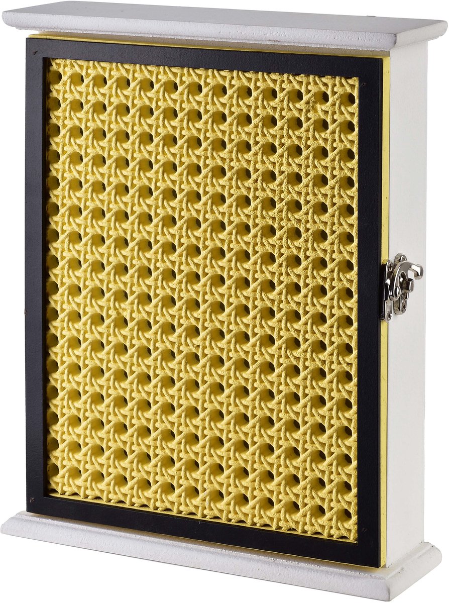 Mondex Stacy - Sleutelkast - Hout - 19,5x5,5x24,5 cm - Wenen Plaatwerk