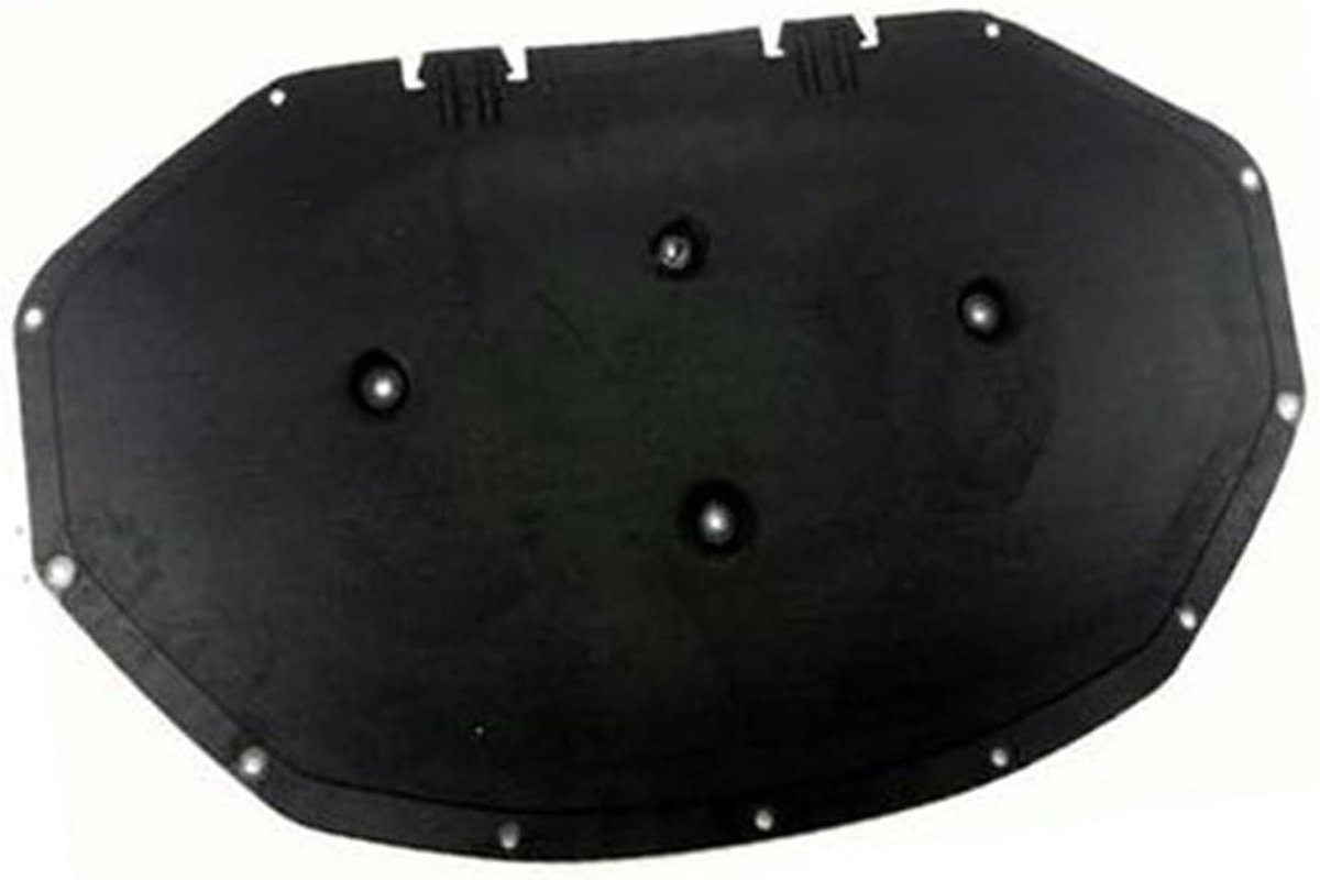 Motorkap Isolatie Katoen - Motor Geluidsdemper Mat - Rijcomfort Verbeteren - Voertuigspecifieke Pasvorm - 50 Gram - Zwart