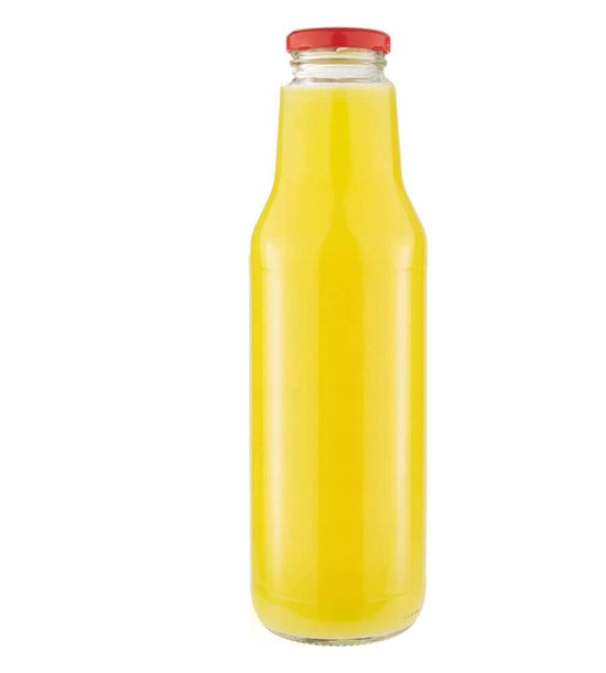Bimberek KUBUŚ - Glazen Fles - 750ml - Schroefdop - Geschikt voor Sappen en Syrupen van Bimberek — afbeelding 4