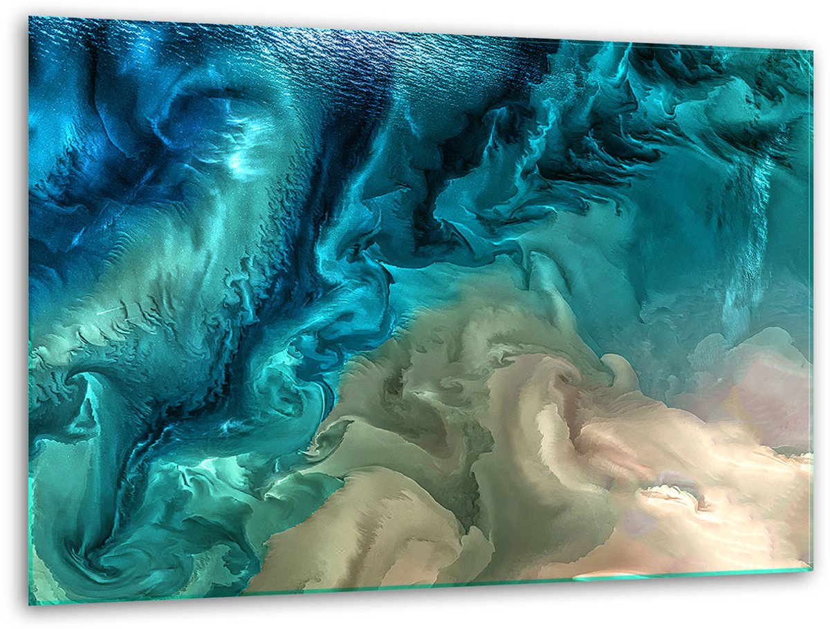TMK ArtDeko Serie - Glazen Snijplank - 40x30cm - Hittebestendig - Antislip