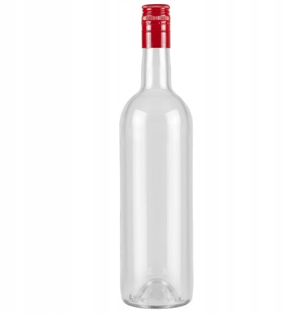 Bimberek - Glazen Flessen - 750ml - Transparant - Set van 10 van Merkloos — afbeelding 4