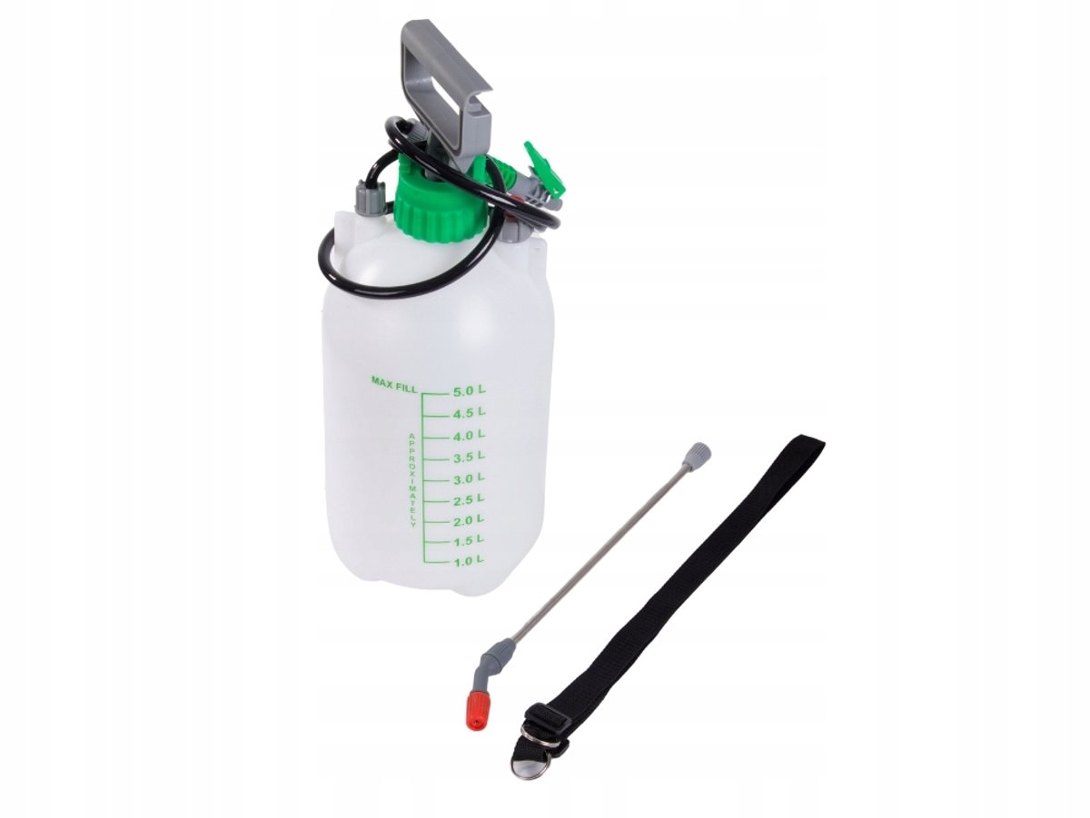 Hangzhou A Link Star Technologie - Handmatige Druksproeier - 5L - Ergonomische Handgreep - Groen/Wit