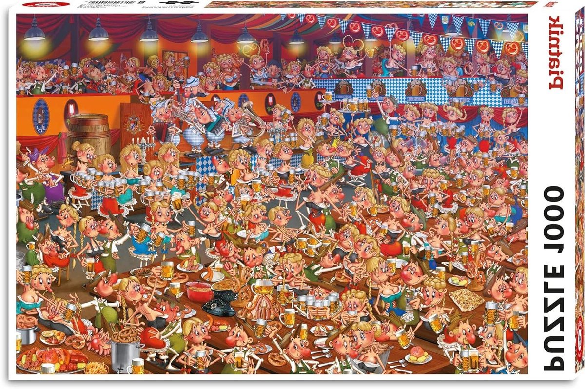 Legpuzzel - Puzzel Puzzel - Ontspanning Thuis - Gedetailleerd Design - 1000 Stukjes - Kleurrijk