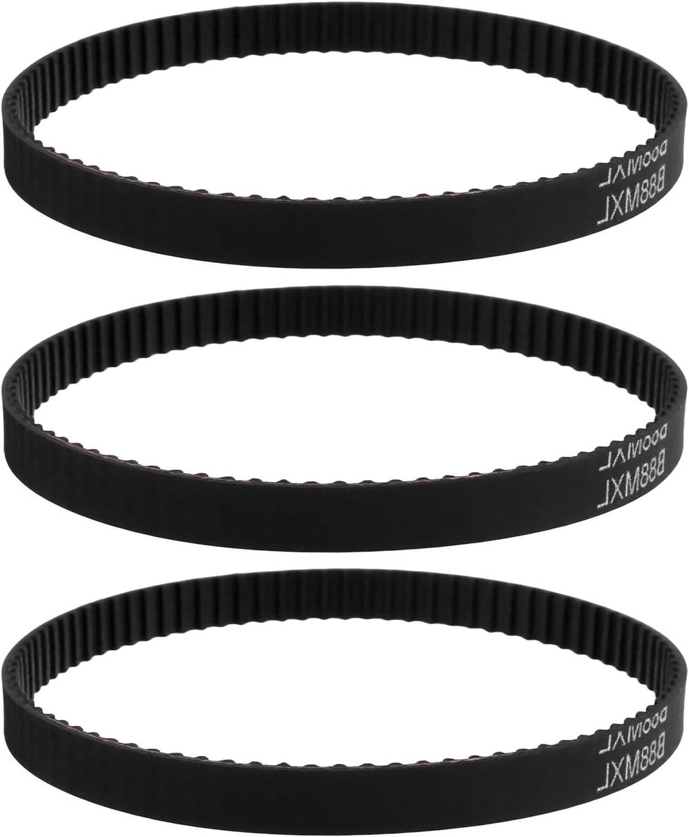 Vervanging Riemen - Tuimelaar Riem - Steentjes Polijsten - Duurzaam Rubber - 3 Stuks 185mm - Zwart