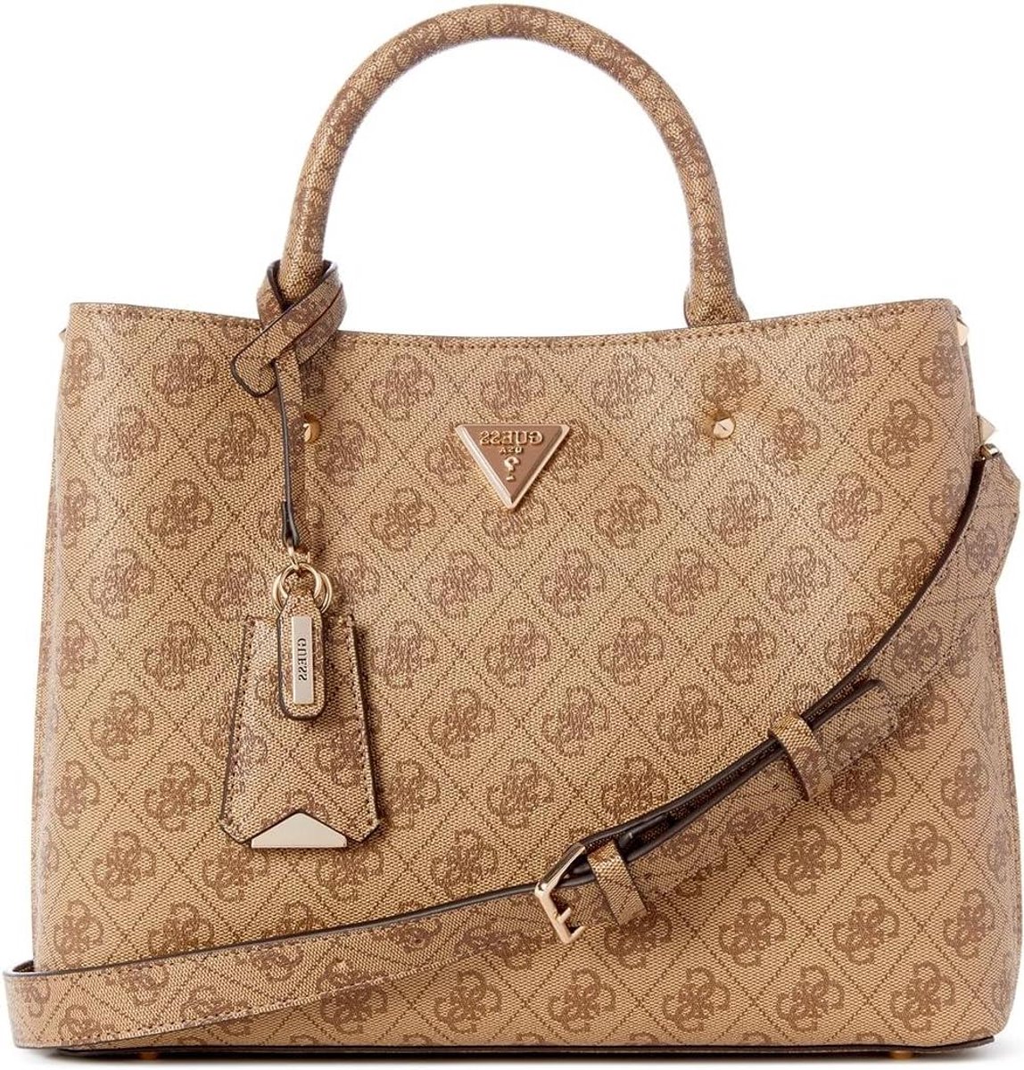 Handtas - Schoudertas Dames - Dagelijks Gebruik - Ruim Hoofdcompartiment - 22 x 20 x 22 cm - Lichtbruin