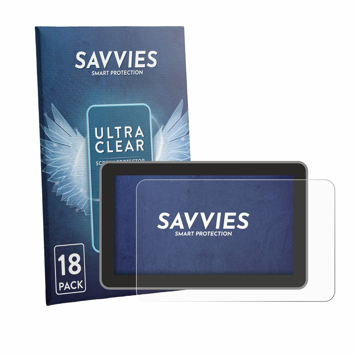 Savvies - Screenprotector voor Bambu Lab H2C - Folie Beschermfolie transparant 18 Stuks