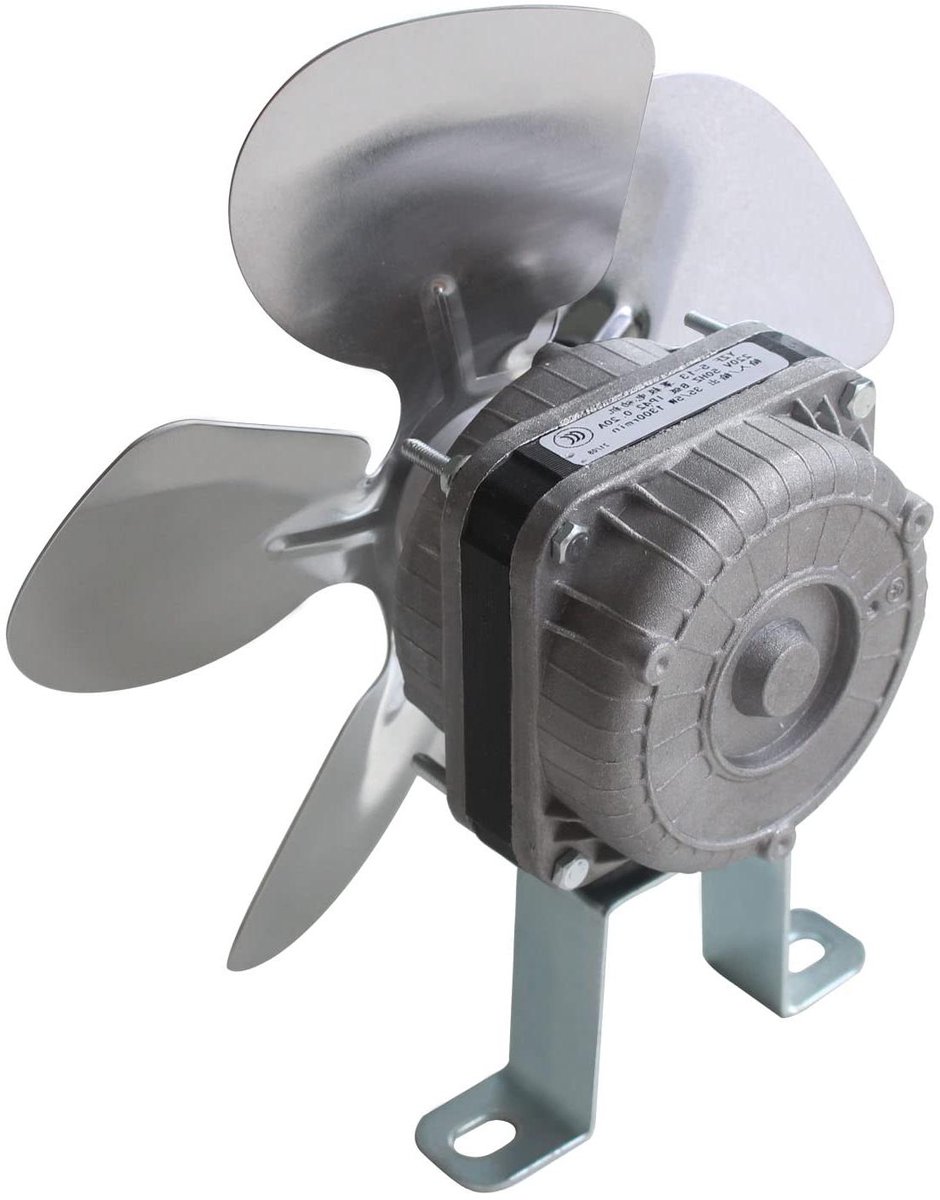 Koelkastmotor Ventilator - Vriesventilator Motor - Koeling Optimaliseren - 220 Volt - 7x7x17 cm
