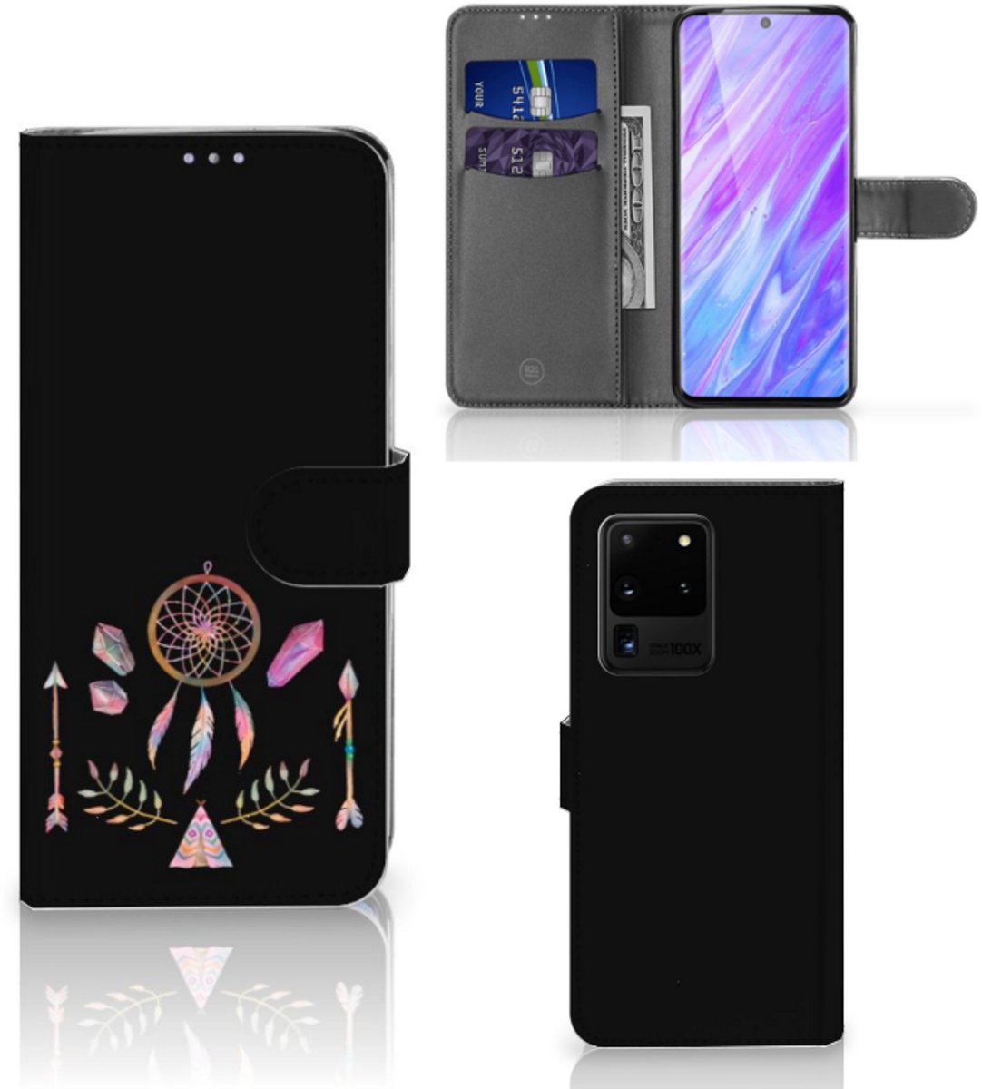 Samsung Galaxy S20 Ultra Leuk Hoesje Boho Dreamcatcher
