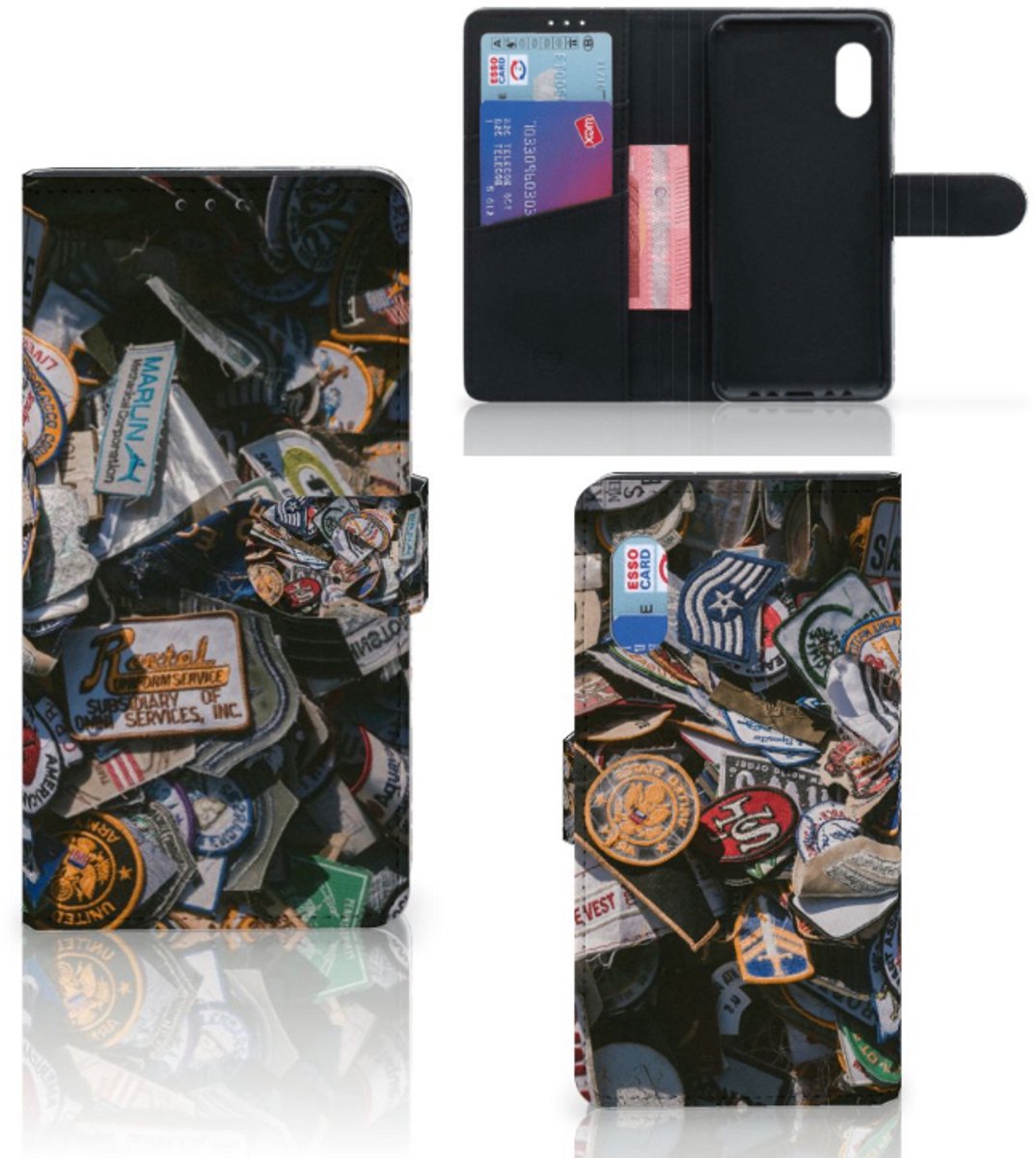 Samsung Xcover Pro Telefoonhoesje met foto Badges