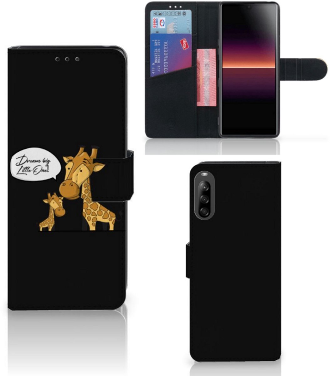 Sony Xperia L4 Leuk Hoesje Giraffe