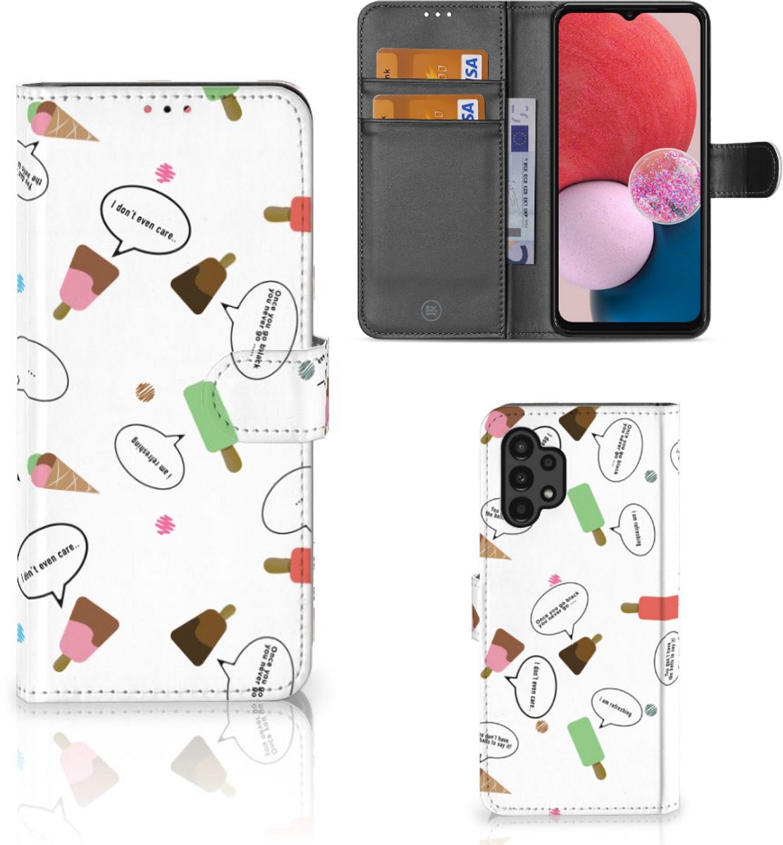 Samsung Galaxy A13 (4G) Book Cover IJsjes