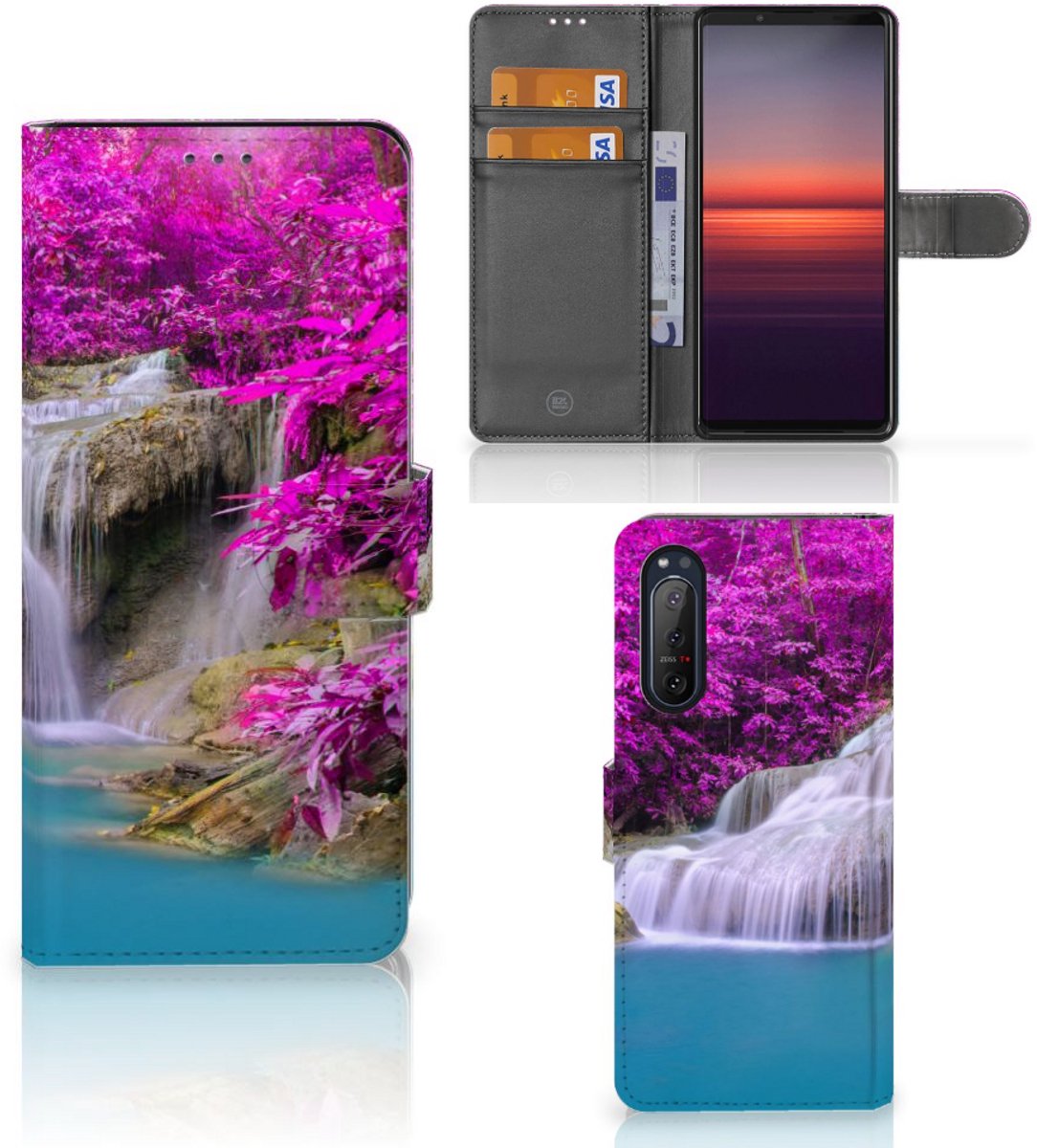 Sony Xperia 5II Flip Cover Waterval