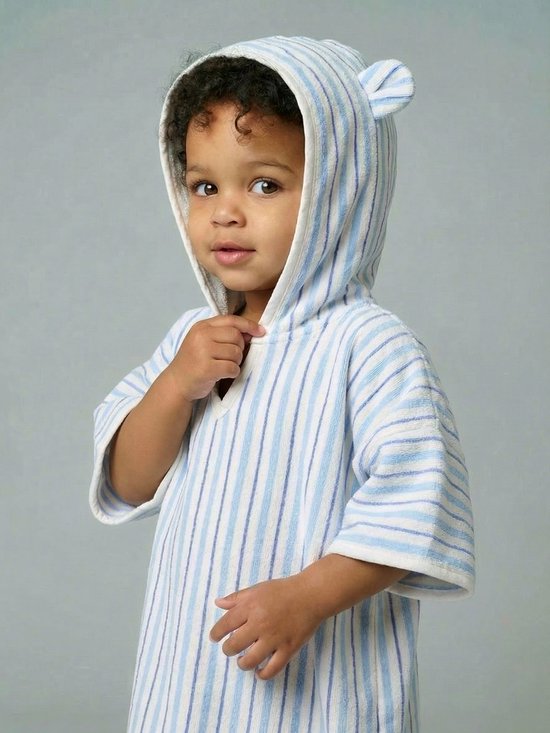 Vertbaudet Badponcho baby Dieren, met gerecycled katoen van Merkloos — afbeelding 5