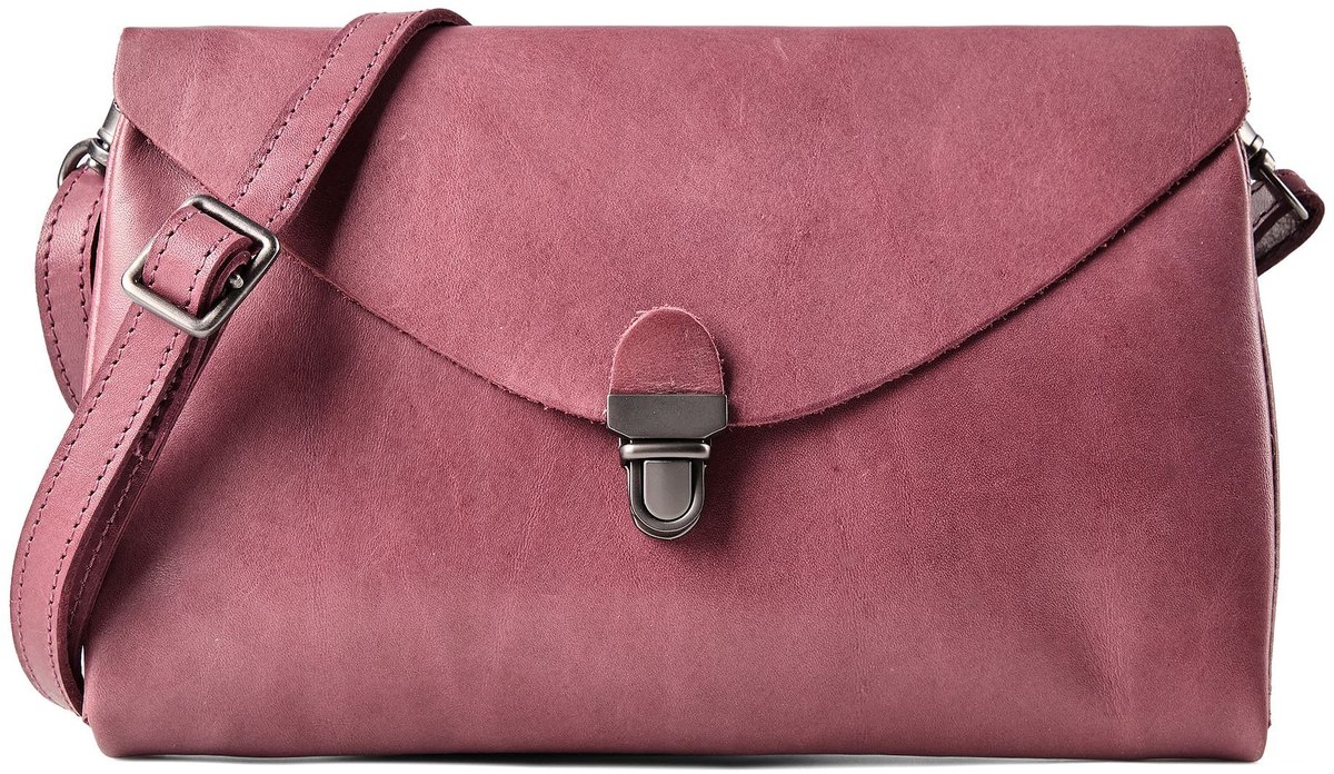 Harold's Fold Schoudertas Leer 20 cm - Dames - grape