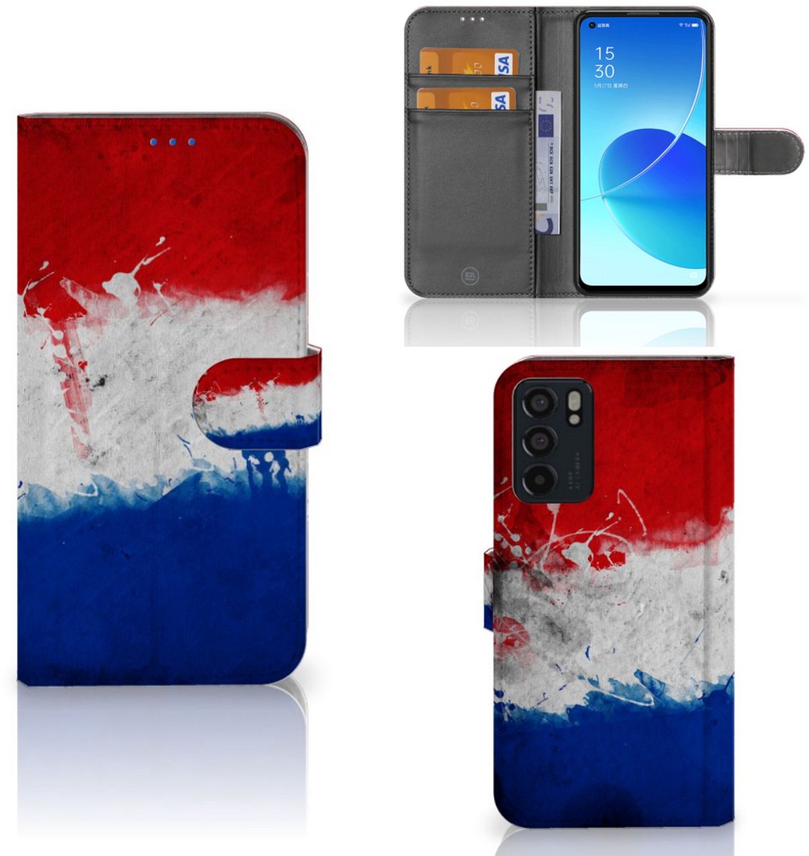 OPPO Reno6 5G Bookstyle Case Nederland
