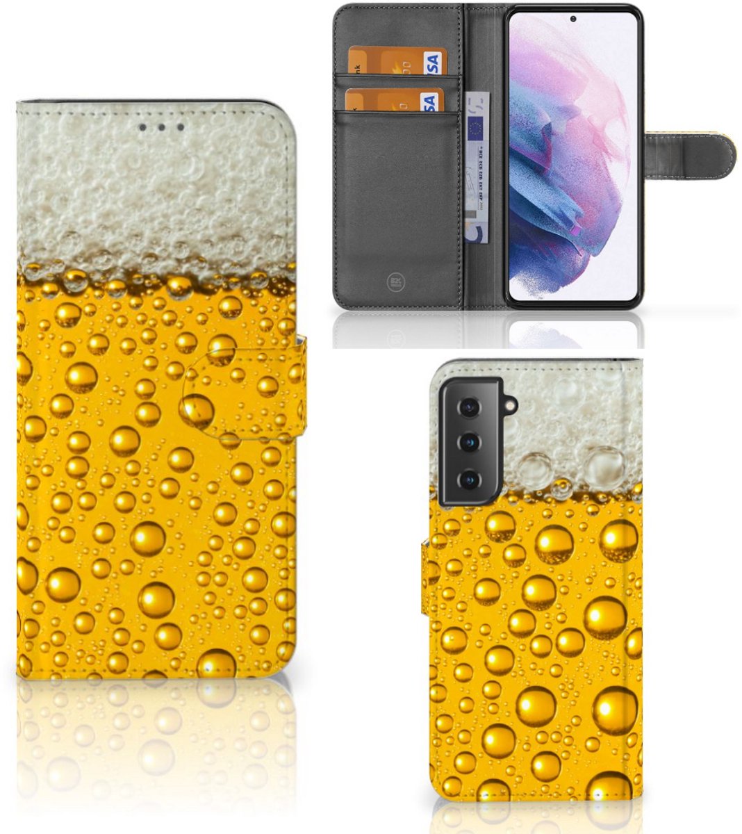 Samsung Galaxy S21 Plus Book Cover Bier