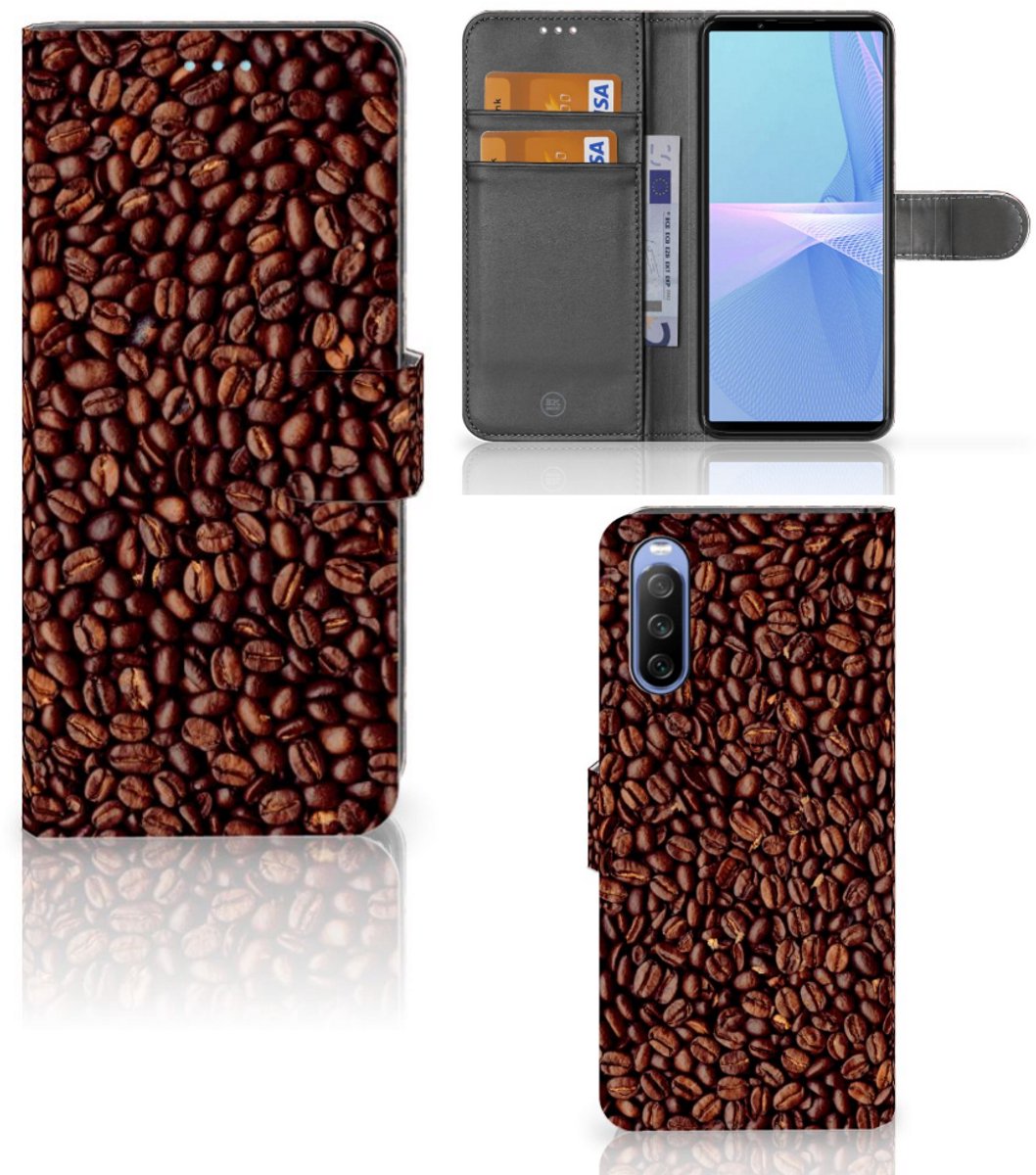 Sony Xperia 10 III Book Cover Koffiebonen