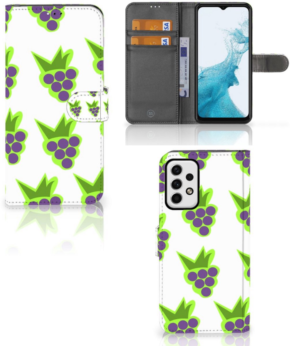 Samsung Galaxy A23 Book Cover Druiven