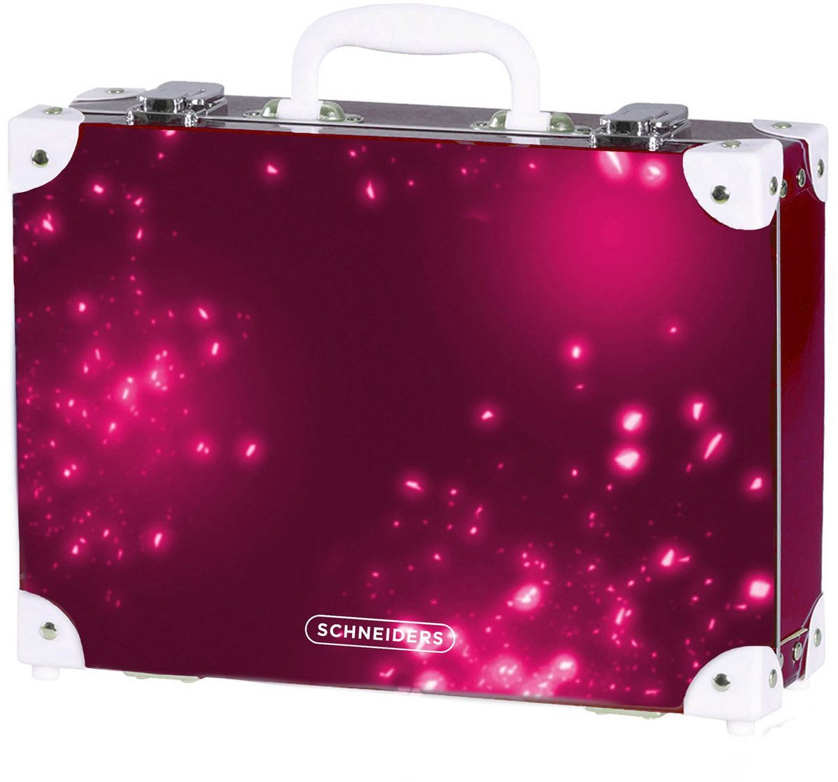 Schneiders schooltas accessoires Case Berry Cosmos (rood)paars