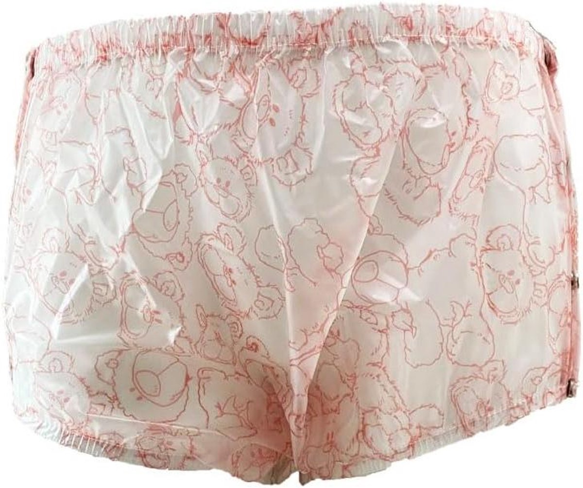 Incontinentie Broek - Luierbroekje Beschermbroek - Bescherming Tegen Lekken - Zachte TPU Materiaal - XXL - Bear Print