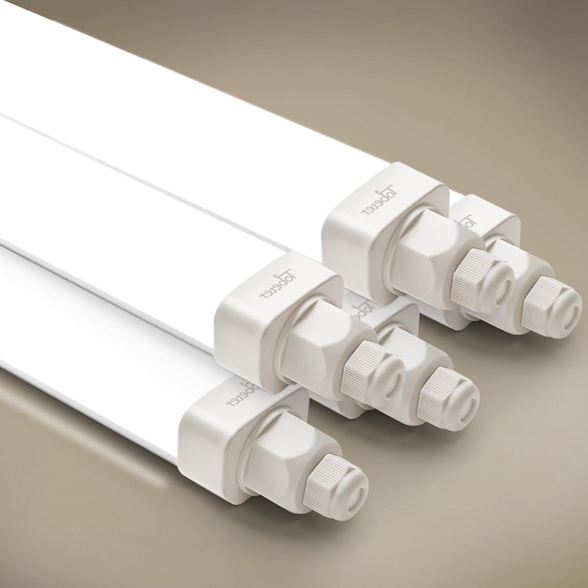 LED Lamp - Werkplaatsverlichting Buiten - Ruimtes Verlichten - IP65 Waterdicht - 150 cm - Wit