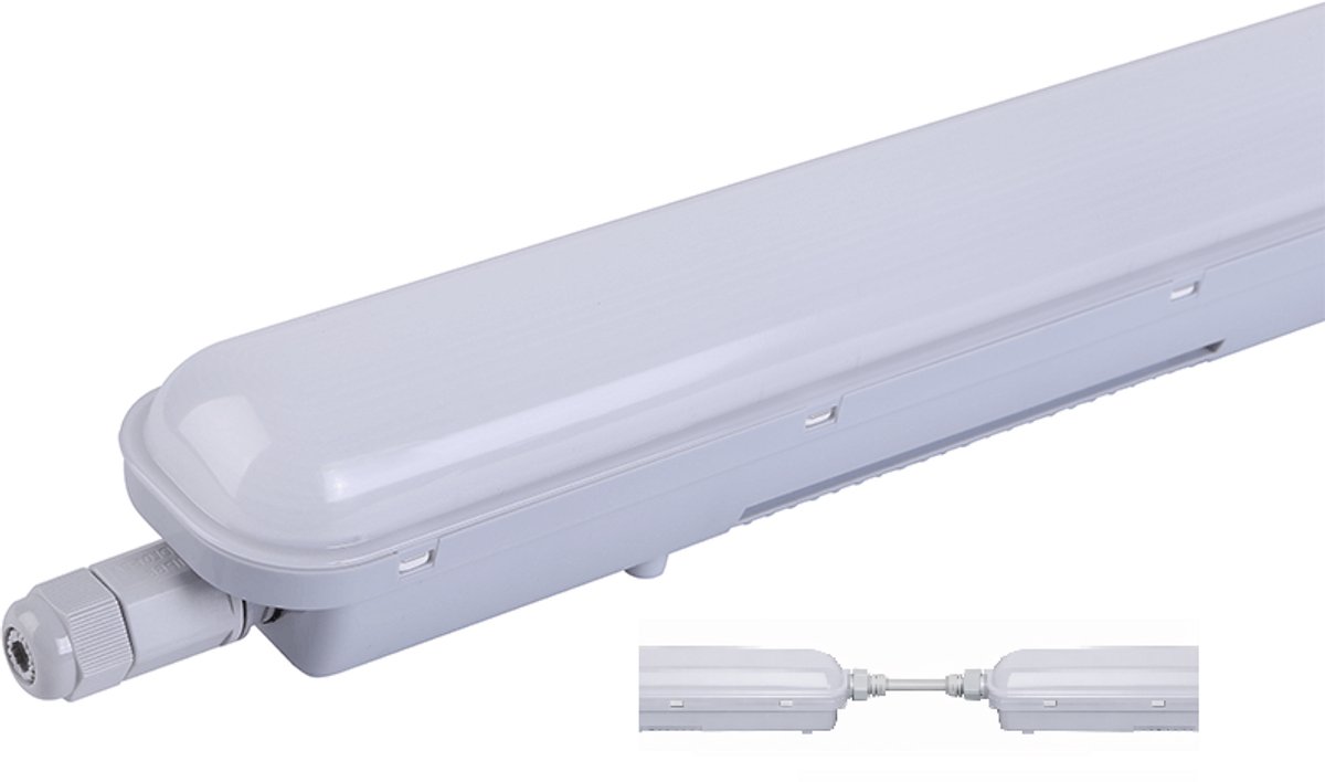 LED TRI PROOF IP65 120CM | 36W | 150LM/W | PHILIPS DRIVER | KOPPELBAAR