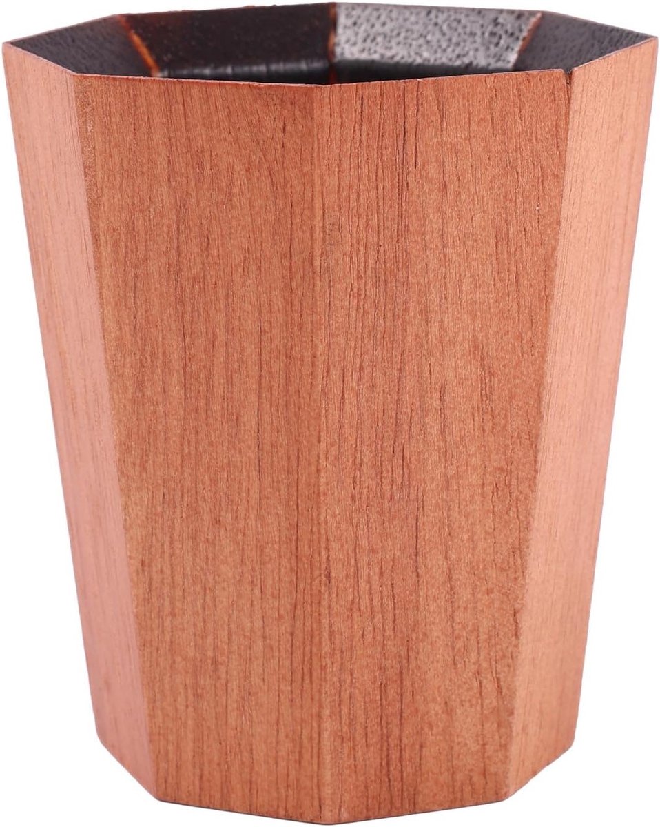 Houten handgemaakte whiskeybeker, gecharred drinkglas voor mannen - perfect cadeau voor verjaardagen, jubilea en housewarming