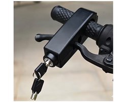 Draagbaar anti-diefstal slot van hoogwaardig ABS-materiaal, speciaal ontworpen voor fietsen en motorfietsen om de veiligheid van uw auto te garanderen