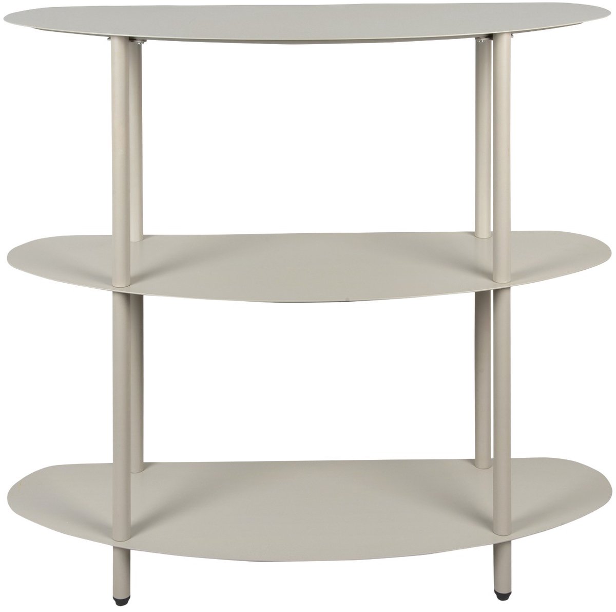 Leitmotiv Side table Riqueza - Warmgrijs - 90x28x82cm - Modern