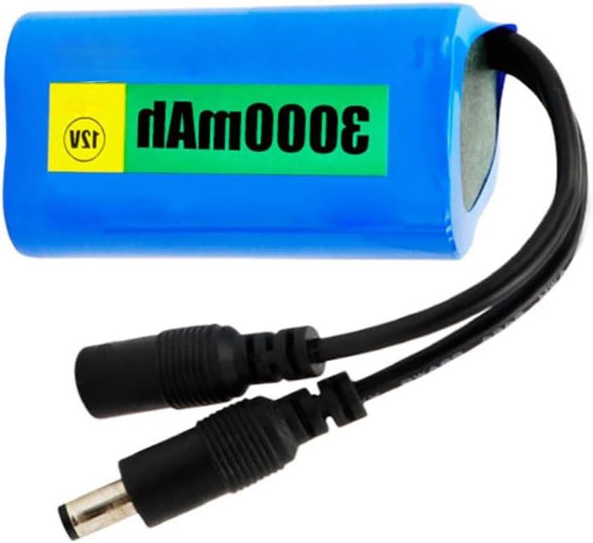 12V Lithiumbatterij - Draagbare Voeding - Elektrische Apparaten Voeden - Ingebouwde Slimme Chip - 66.5 x 36.6 x 36.6 mm