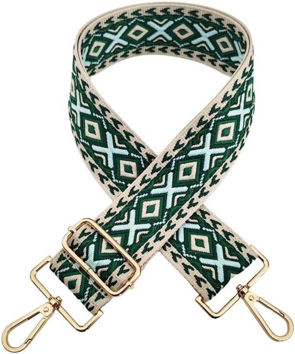 Schouderband Tas - Draagtasband Vervangingsband - Tas Aanpassen - Verstelbare Breedte - 72-130 cm - Metaal Goud Grijs Zilver