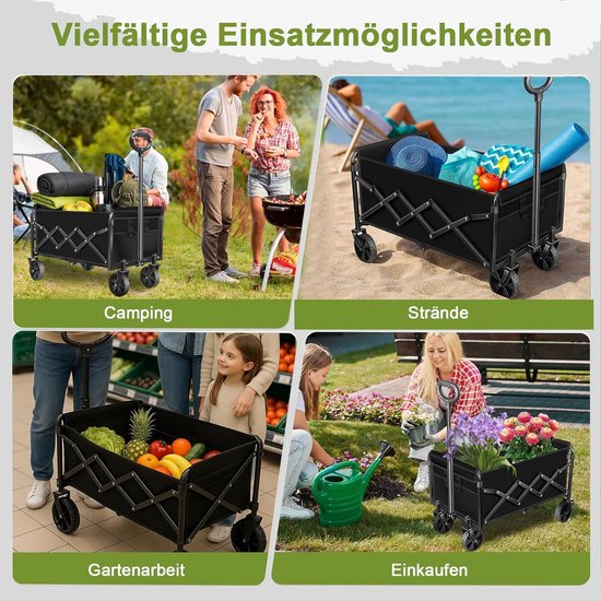 Bolderwagen - Bolderkar - Strandkar - tuin kar van Merkloos — afbeelding 4