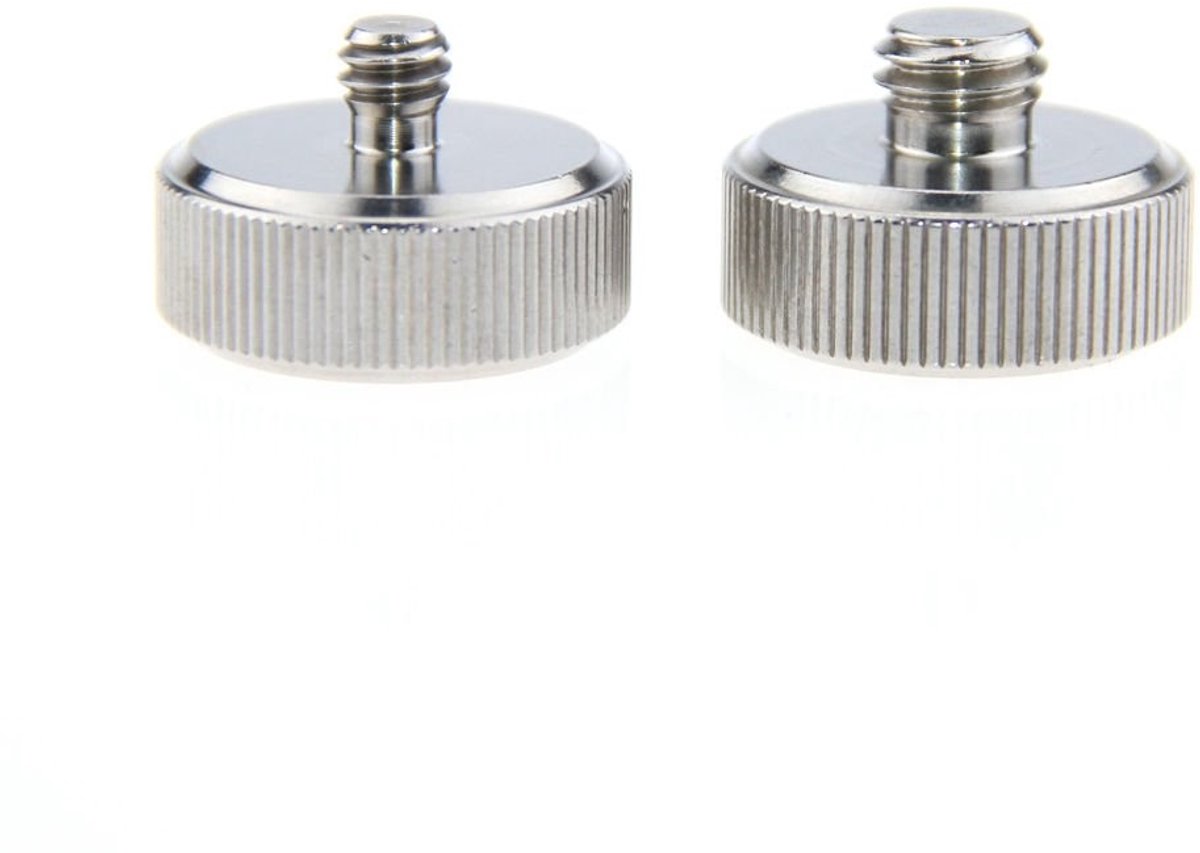 aladdien - Tripod Adapter - 1/4 inch naar 3/8 inch - Compact formaat - Geschikt voor Statief en Monopod - Handig voor Fotografie