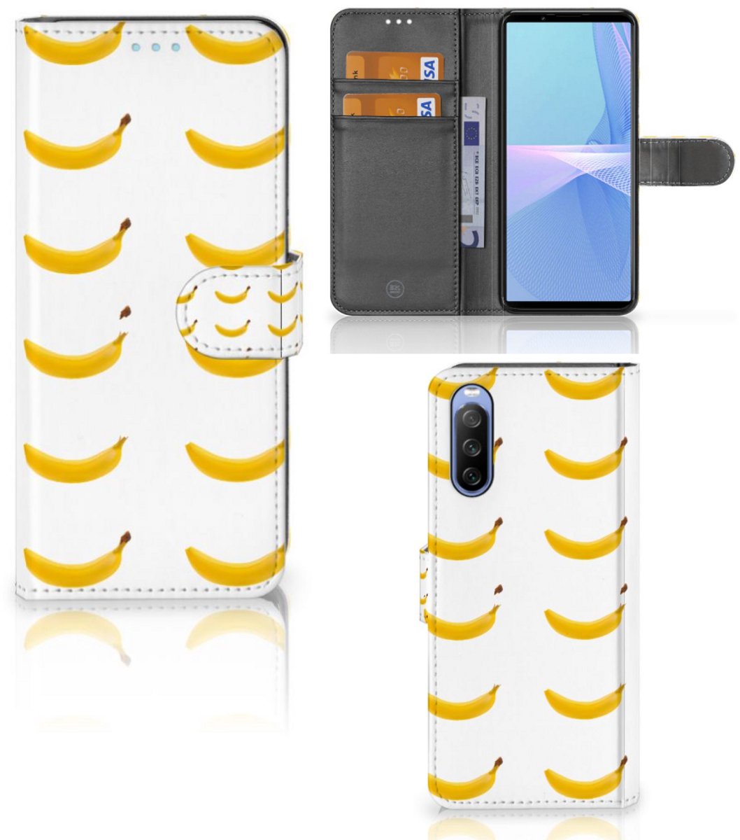 Book Case voor Sony Xperia 10 III Book Cover Banana