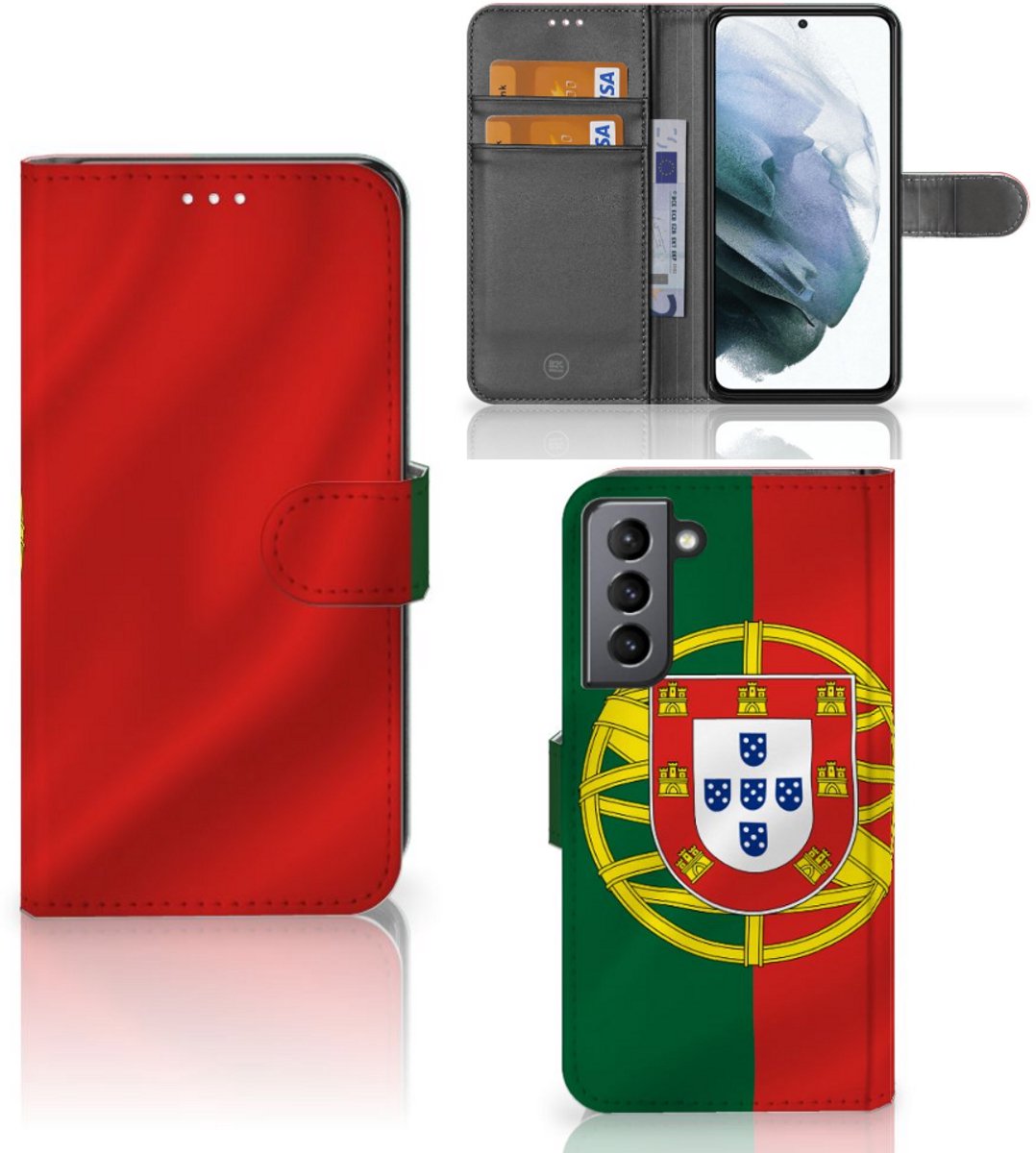 Samsung Galaxy S21 FE Bookstyle Case Portugal
