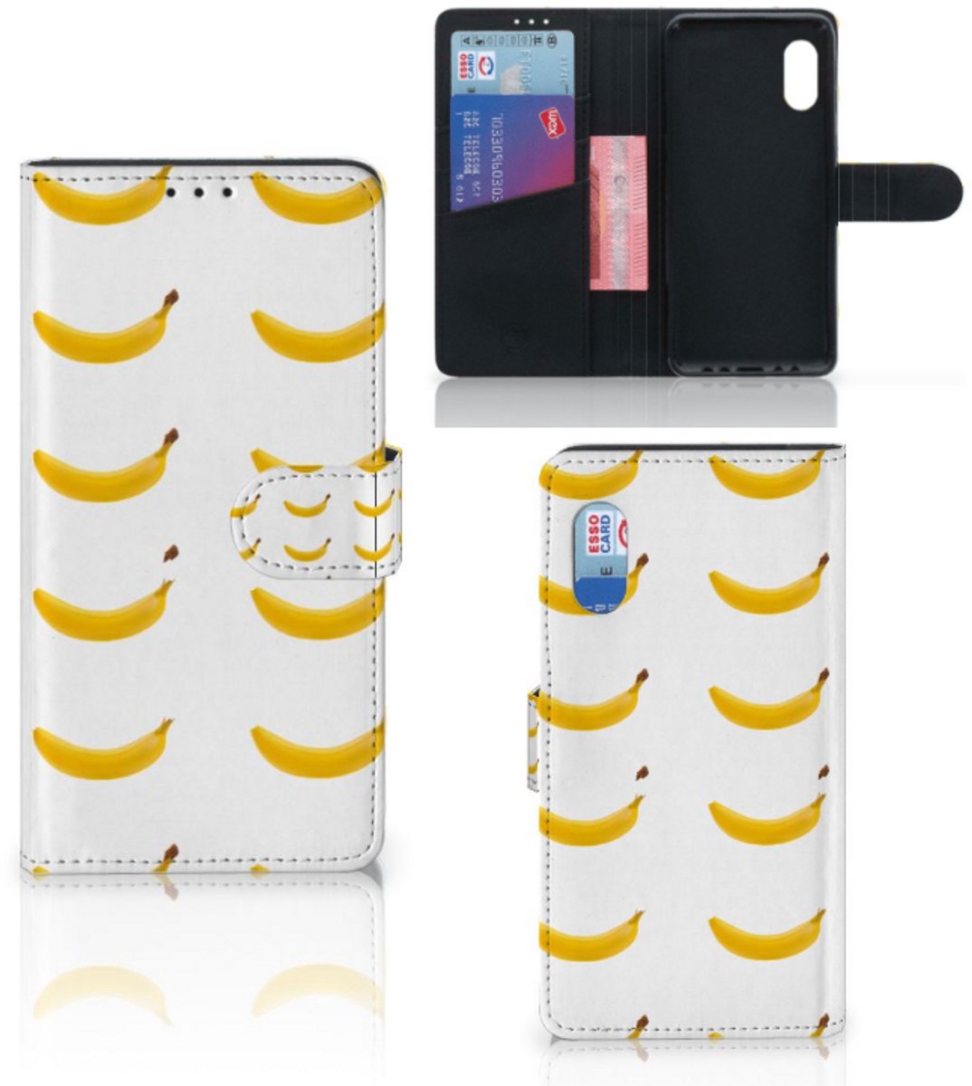 Samsung Xcover Pro Book Cover Banana