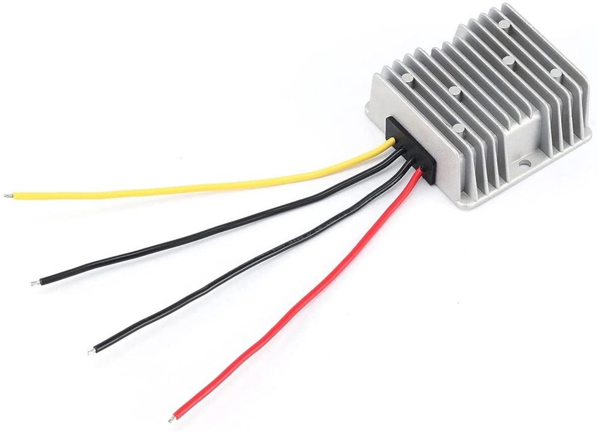 Cosensi - DC/DC Converter - Step Down naar DC 5V - Hoge efficiëntie tot 95% - 12/24V - 5A - Voor auto en apparaten - Compact model
