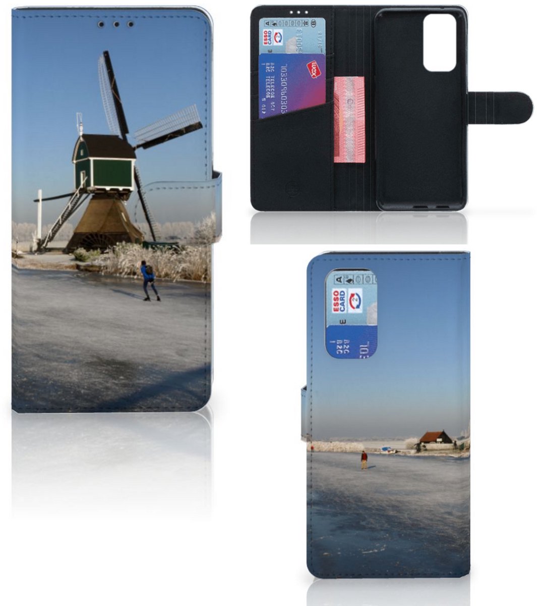 OnePlus 9 Pro Flip Cover Schaatsers