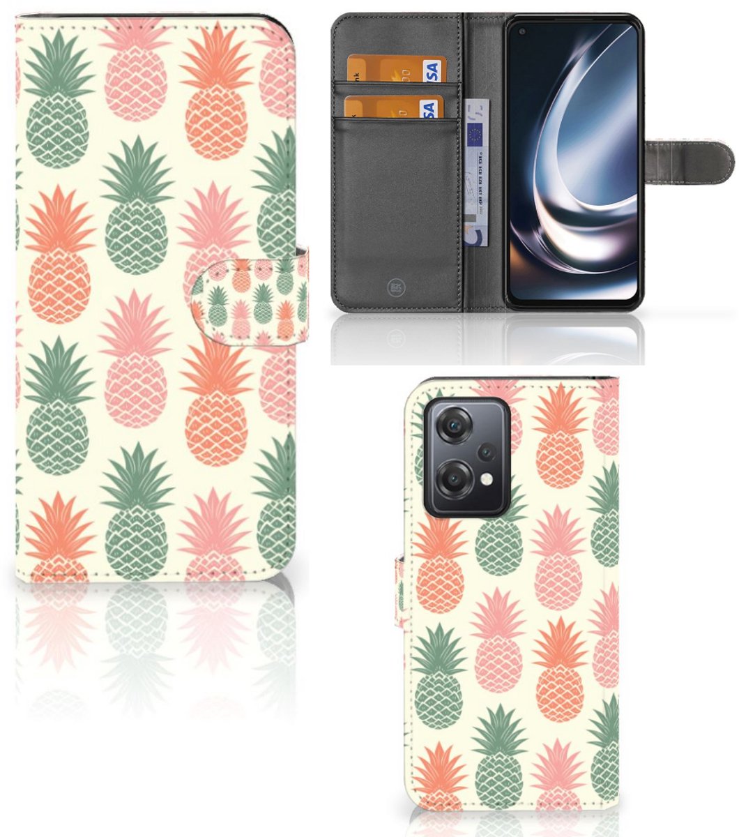 OnePlus Nord CE 2 Lite Book Cover Ananas