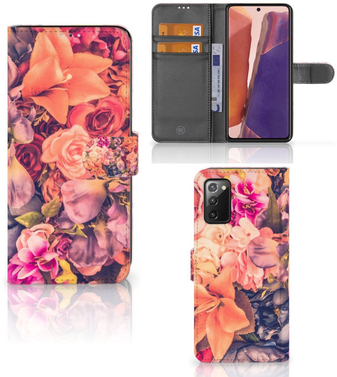 Samsung Galaxy Note 20 Hoesje Bosje Bloemen